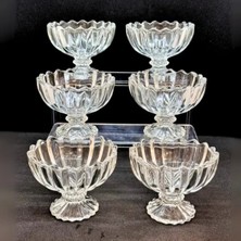 MiraLive 6'lı Kristal Çerezlik Seti