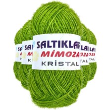 5 Adet Mimoza Kristal Işıltılı Şal Patik Yelek Ipi 47