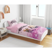 Sarel Group Blackpink Grup Baskılı 3D Tek Kişilik Çarşafsız Nevresim Takımı