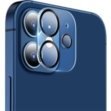 MiraLive Ally Iphone 12 Mini 3D Full Tempered Glass Cam Kamera KORUYUCU-(5775)