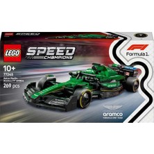 MiraLive LEGO Speed Champions Aston Martin Aramco F1 AMR24 Yarış Arabası