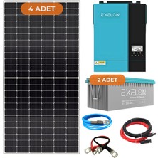 Yapı Solar Exelon 4.2 Kw Hazır Tak Çalıştır Solar Enerji Paketi