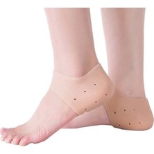 MiraLive Silikon Topuk Çorabı Ten Rengi