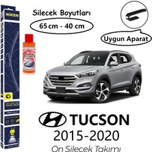 Niken Hyundai Tucson Ön Silecek Takımı (2015-2020) Hediye!!! Autokit Konsantre Cam Suyu