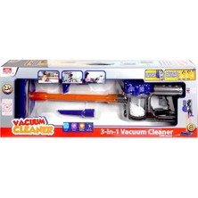 MiraLive Vacuum Cleaner Pilli Kablosuz Oyuncak Dikey Standlı Elektrik Süpürgesi - 0282U