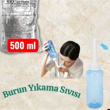 Osel Burun Yıkama (Nasal) Sıvısı 500ML + 10 ml Çekme Şırıngası Hediye!! (Nasal Şişe Örnektir)