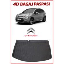 Citroen C3 2011 Model 4d Kalın Stepneli Bagaj Havuzu