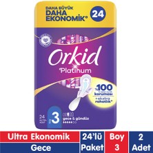 Orkid Platinum Gece Ped 24X2 48 Adet