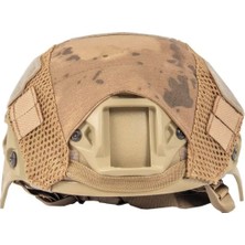Kordak Jandarma Çöl Kamuflaj Kısa Boy Kask Kılıfı