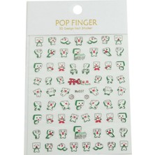 Zero Land Techmrt Sünger Tattoo Dövme Sticker - Yeşil