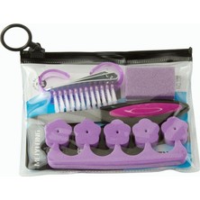 Zero Land Techmrt 5 Parça Manikür Set - Mor