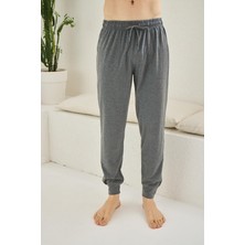 Kly Pijama Kly 120R Erkek Pamuklu Cepli Paçası Bantlı Tek Pijama Altı