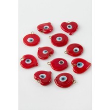 Zero Land Techmrt Nazar Kırmızı Cam At 1 Adet - Kırmızı