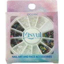 Zero Land Techmrt Tırnak ve Yüz Süsleme Taşı - Beyaz