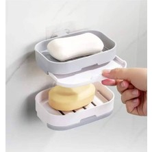 Kaymak Home Çift Katlı Drenajlı Sabunluk