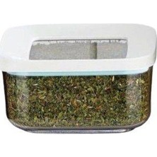 Vip Ahmet Erzak Kavanozları Baharatlık 250 ml x 3 Adet Sert Plastik Malzemeden Üretilmiş Sağlıklı Saklama Kabı