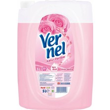 Vernel Gülün Büyüsü 5 lt Çamaşır Yumuşatıcısı Kalıcı Parfüm İle Yumuşatıcı Etkisi