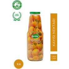 Ersu Kayısı Nektarı 1000 ml 4'lü