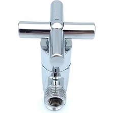 MiraLive Dayanıklı 4 Kollu Taharet Musluğu Tuvalet Klozet Krom Musluk