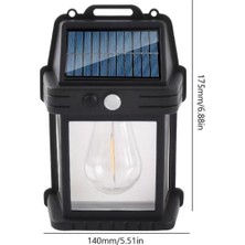 MiraLive Yeni Nesil Suya Dayanıklı Hareket Sensörlü Güneş Enerjili Solar LED Dış Mekan Bahçe Lambas