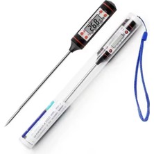 MiraLive Dijital Gida Termometresi - Yogurt Süt Su Mama Et ve Yiyecek Sicaklik Yemek Isi Ölçer Paslanmaz