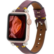 BloominBag Bloomband Signature Mulberry Bloom Leather Apple Watch Band - 44/45/46/49MM