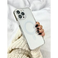 Epro iPhone 12 Pro Max Magsafe Şarj Özellikli Sararmaz Orta Sertlikte Yüksek Kaliteli Esnek Silikon Kılıf
