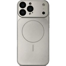 Fenza iPhone 16 Pro Max Uyumlu Kamera Korumalı Magsafe Wireless Şarj Özellikli Full Glass Arka Kapak