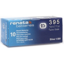 MiraLive Renata 395 SR927SW 1.55V Alkalin Saat Pili 10 Adet