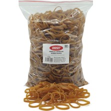 Ekoset 50X5 mm Naturel Renk Kauçuk Paket Ambalaj Kasa Lastiği 1 kg 100% Doğal