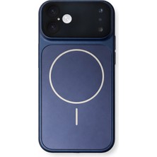 Fenza iPhone 16 Uyumlu Kamera Korumalı Magsafe Wireless Şarj Özellikli Full Glass Arka Kapak