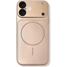 Fenza iPhone 16 Uyumlu Kamera Korumalı Magsafe Wireless Şarj Özellikli Full Glass Arka Kapak