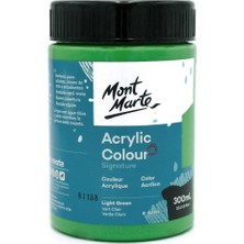 MONT MARTE mm Akrilik Renkli Boya Signature 300ML - Light Green
