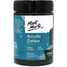 MONT MARTE Akrilik Renkli Boya Signature 300ml - Raw Umber