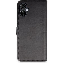 Techmrt Newface Tecno Camon 19 Neo Kılıf Tr S Plus Kapaklı Kılıf - Siyah