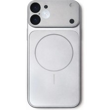 Fenza iPhone 16 Uyumlu Kamera Korumalı Magsafe Wireless Şarj Özellikli Full Glass Arka Kapak