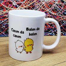 MiraLive Canım Da Canım Balım Da Balım Tasarımlı Kupa Bardak