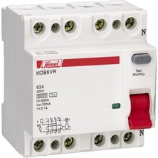Himel Kaçak Akım Koruma 4X63A 300Ma Sigorta (Yangın Koruma) Tse