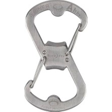 Nite Ize S-Biner Ahhh Anahtarlık / Şişe Açacağı -Gri