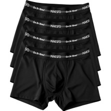 MAKSFD Premium 4'lü Erkek Boxer – Ultra Rahat ve Esnek Iç Giyim – Erkek Boxer - (Damat Bohçası) Çeyiz Seti