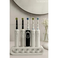 TUTACENTER Şarjlı Diş Fırçası Standı 5 Bölmeli - Modern Şık ve Pratik Çözüm