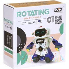 Pasifik Toys Uzay Temalı Dönen Akıllı Robot 5-7 Yaş Arası Çocuklar İçin Müzik ve Dans 6678-1