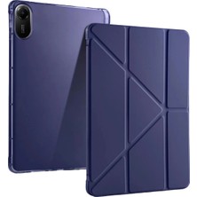 Techmrt Newface Xiaomi Redmi Pad 2 Kalemlikli Mars Tablet Kılıfı - Lacivert
