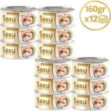 Sasu Mayonez Soslu Ton Balığı 12X160G Iri Parça