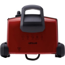Emsan Magic Pro Granit Tost Makinesi 1800 W Kırmızı Çıkartılabilir Plaka ve Izgara Özelliği