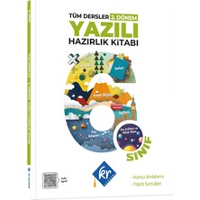 Kr Akademi Yayınları 6. Sınıf 2. Dönem Yazılılara Hazırlık Kitabı Konu Anlatımlı Tüm Dersler