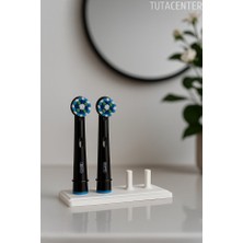 TUTACENTER Oraı-B 4'lü Diş Fırçası Başlık Standı Diş Fırçalık