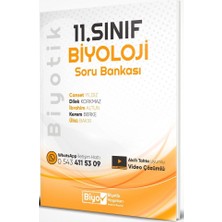 Biyotik Yayınları 11.Sınıf Biyoloji Soru Bankası Akıllı Tahta Uyumlu Video Çözümlü