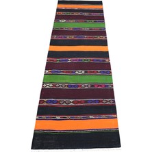 Zehra Abla Halı Yeni El Dokuma Şaheser Renkli Hafik Sivas Yolluk Yün Kilim 7133