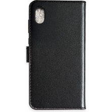 Streozd Newface  Iphone Xs Max Tr S Plus Kapaklı Kılıf - Siyah